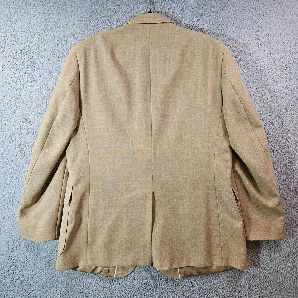 Botany 500 Suit Blazer Sport Coat Men 42S‎ Light Brown - Flaw
